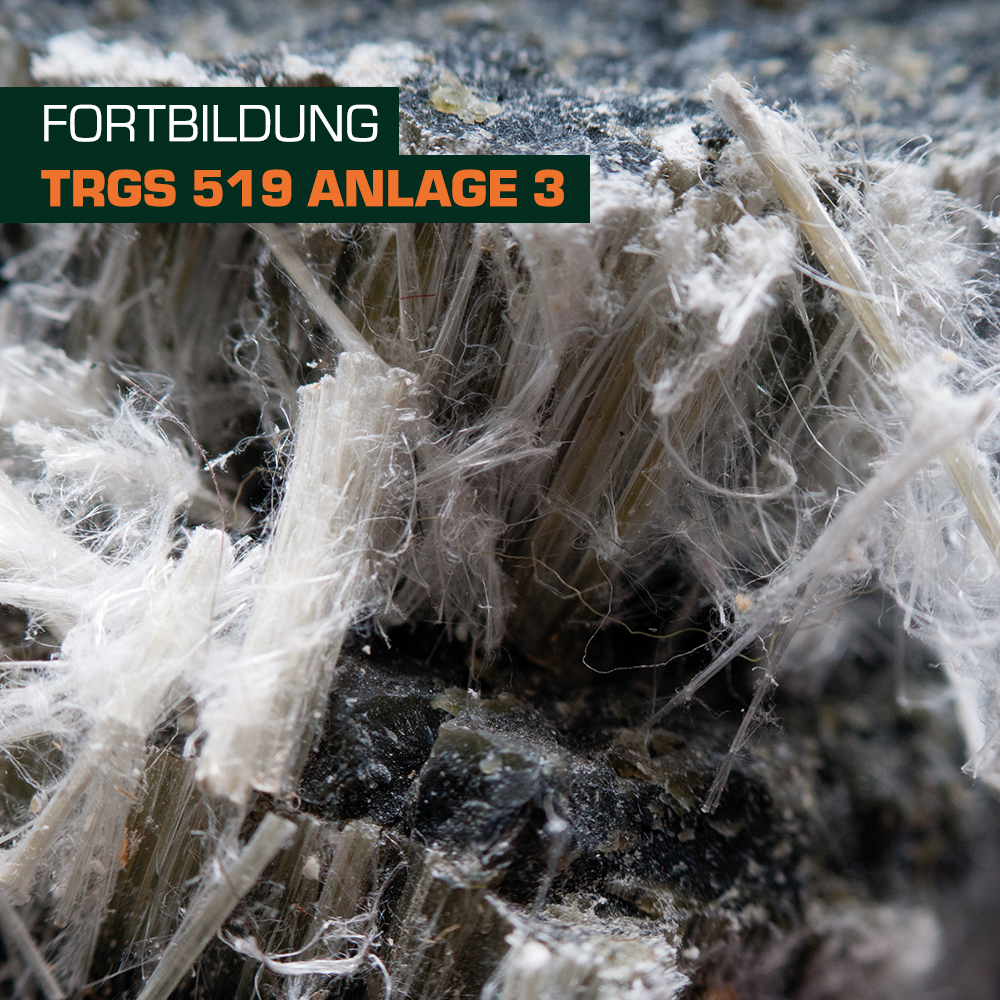Fortbildungslehrgang TRGS 519 Anlage 3